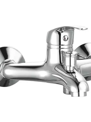 AQUALINE nástěnná vanová baterie, rozteč 100mm, chrom Korting