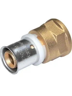 Bezpečná Platba PEXAL Přechod s vnitřním závitem 18 mm x 1/2" - Lisovací tvarovka (TH) 100°C