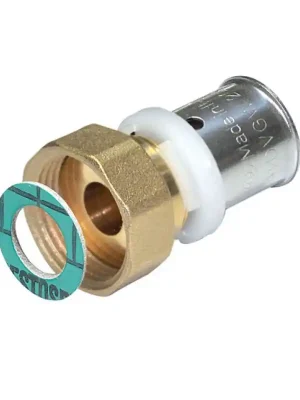 Cenový Hit PEXAL Přechod s maticí 16 x 1/2" - S plochým těsněním (TH) PN10, 100°C