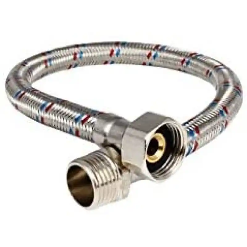 Actieprijs Tlaková propojovací flexi hadička MF 3/8" x 3/8" 80cm, PN10, 100°C