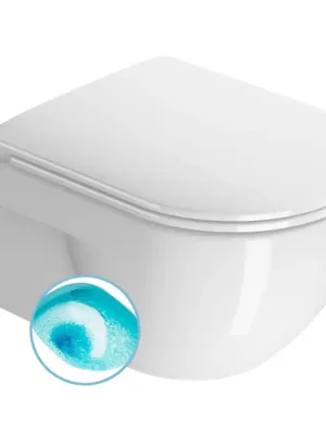 Beperkte Voorraad CITY PRO závěsná WC mísa, Swirlflush, 35x52cm, bílá ExtraGlaze