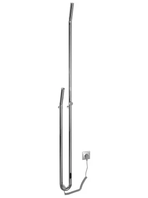 DUOPASSO elektrický sušák ručníků s časovačem 122x1700mm, 45 W, chrom Odeslání Ihned