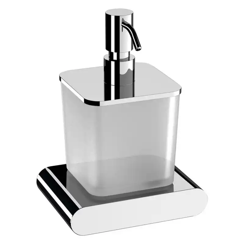 Voordeelprijs FLORI dávkovač mýdla, chrom/sklo satin
