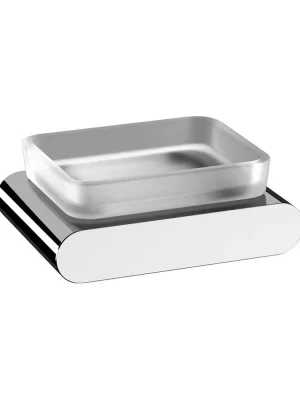 Časově Omezené FLORI mýdlenka, chrom/sklo satin