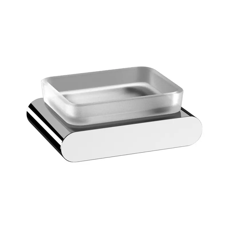 Časově Omezené FLORI mýdlenka, chrom/sklo satin