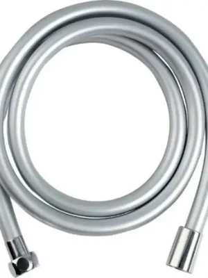 SOFTFLEX hladká sprchová plastová hadice, 150cm, stříbrná/chrom Časově Omezené