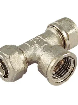 PEXAL Svěrný T-kus vnitřní závit 18 x 1/2" x 18 mm Akce
