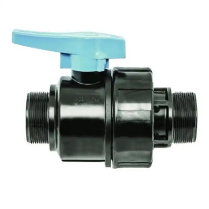 Nieuw PE Uzavírací kohout 2" x 2" vnější/vnější závit - Polyetylen