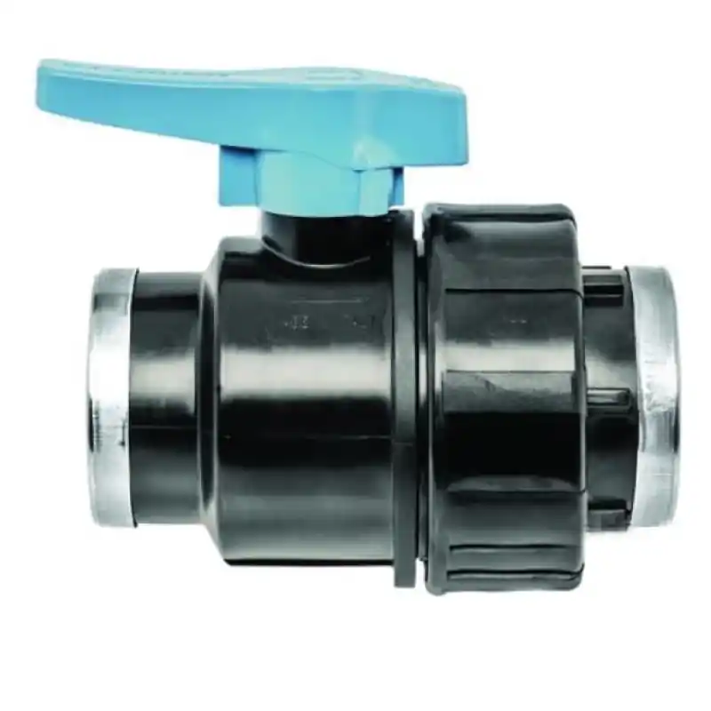 PE Uzavírací kohout 2" x 2" vnitřní/vnitřní závit - Polyetylen Merkproduct