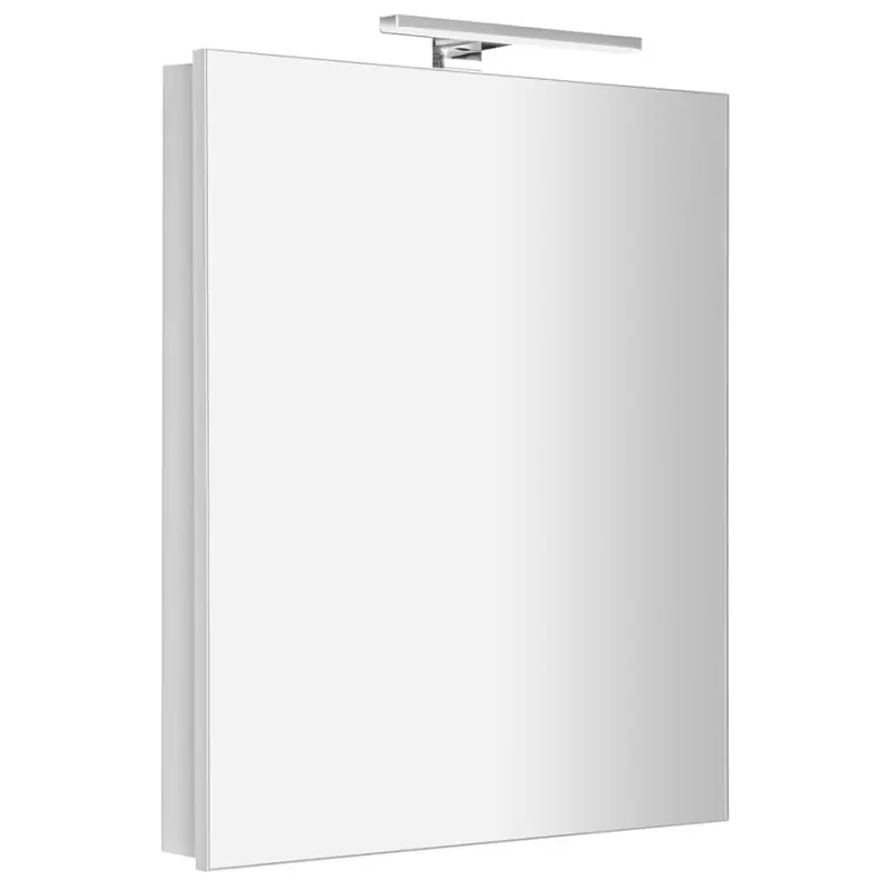 GRETA galerka s LED osvětlením, 60x70x14cm, bílá mat Gereduceerde Prijs