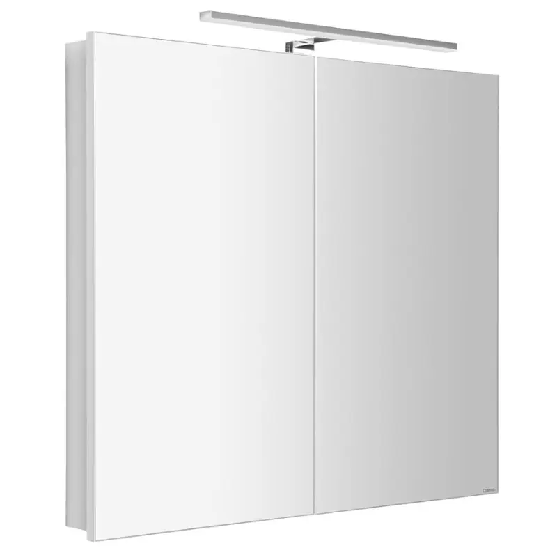Express Levering GRETA galerka s LED osvětlením, 81x70x14cm, bílá mat