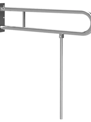 HANDICAP madlo sklopné s opěrnou nohou 813mm, nerez lesk Premium