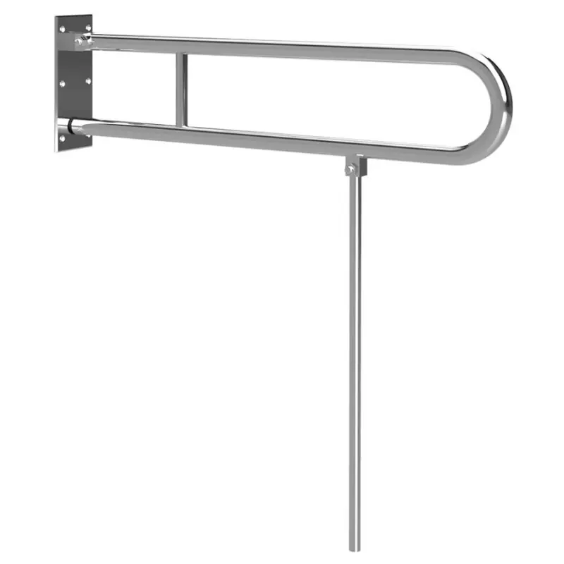 HANDICAP madlo sklopné s opěrnou nohou 813mm, nerez lesk Premium