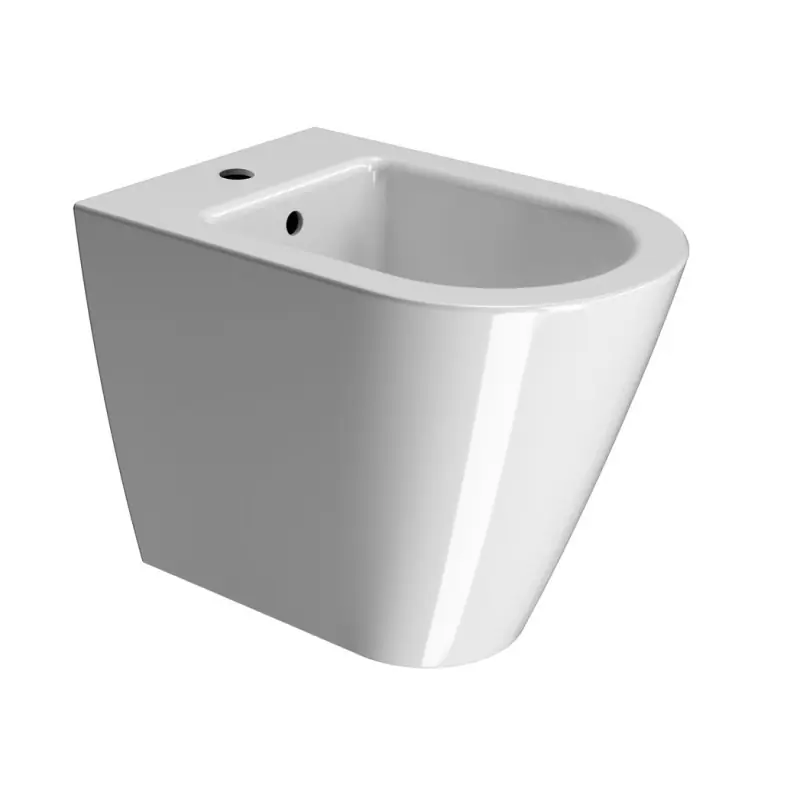 Direct Verzonden KUBE X bidet stojící, 36x55cm, bílá ExtraGlaze