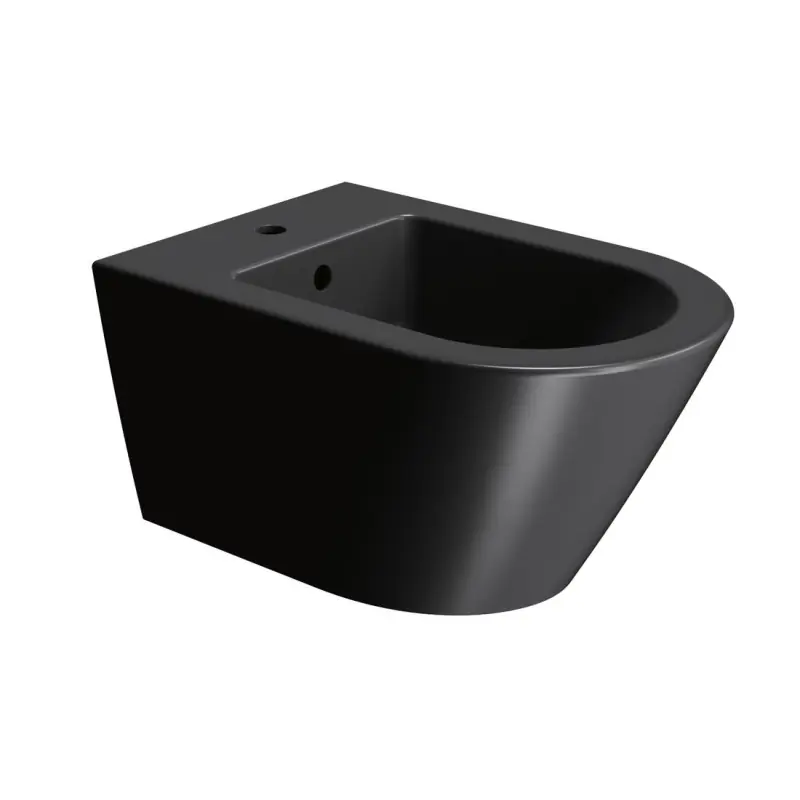 Nieuw KUBE X bidet závěsný 36x55cm, černá mat