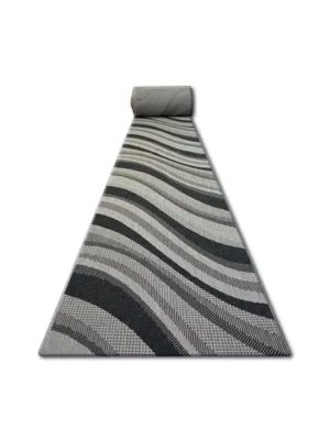 Laatste Kans Běhoun Sisal Floorlux 20353 stříbrný černý