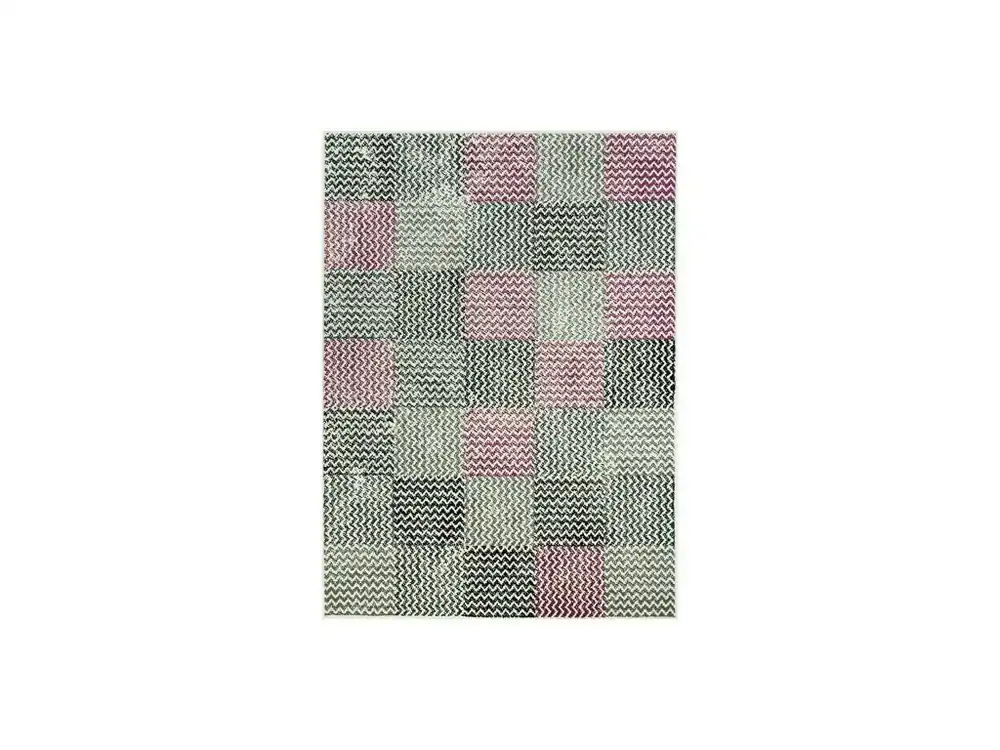 Nieuw Kusový koberec LUNA 503568/56935 fialový Patchwork