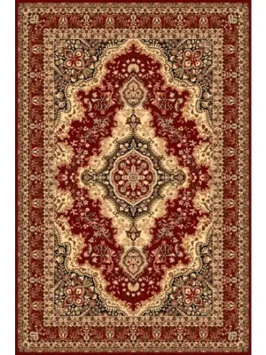 Vlněný koberec Agnella Isfahan Almas Rubin Dagaanbieding