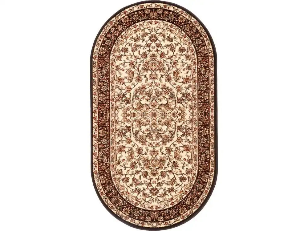 Oválný koberec Agnella Standard Hermiona Krémový Speciale Aanbieding