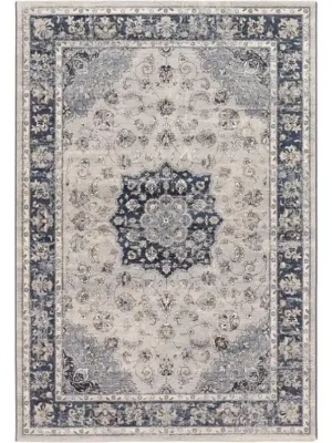 Kusový koberec Ragolle Da Vinci 57559 9686 modrý krémový Snelle Levering