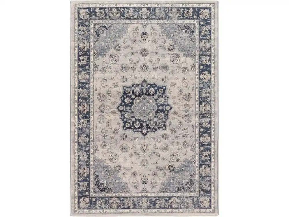 Kusový koberec Ragolle Da Vinci 57559 9686 modrý krémový Snelle Levering