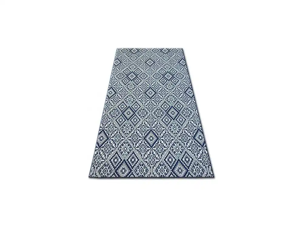 Kusový koberec Sisal COLOR 19247/699 modrý Premium