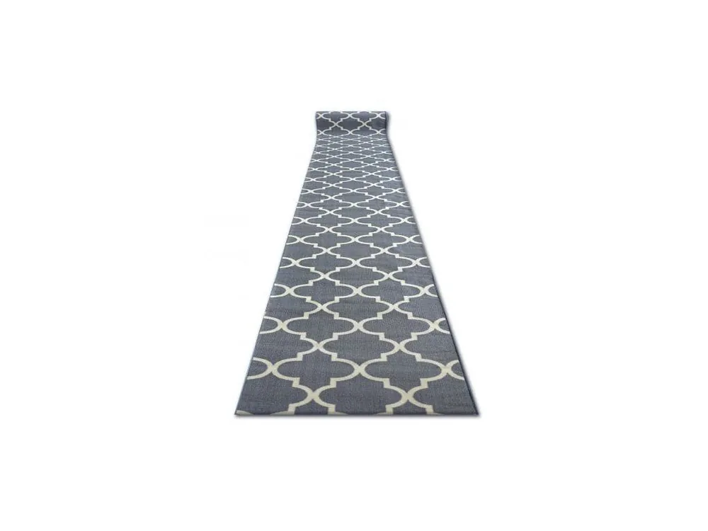 Běhoun pogumovaný Trellis 30352 šedý Gereduceerde Prijs