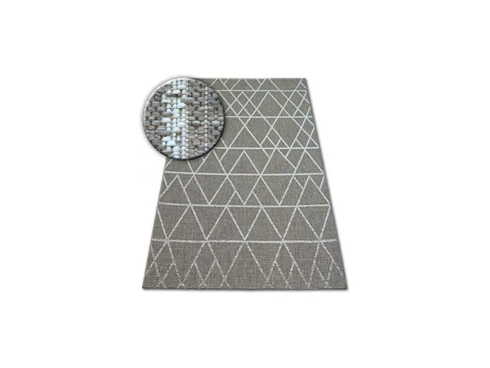 Veilige Betaling Koberec SISAL FLOORLUX 20508 taupe / šampaň / béžový