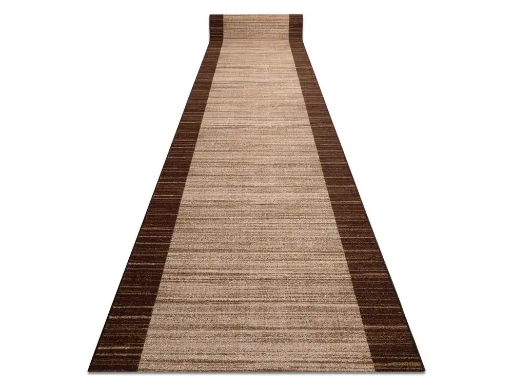 Běhoun pogumovaný STREIFEN hnědý Exclusieve Aanbieding