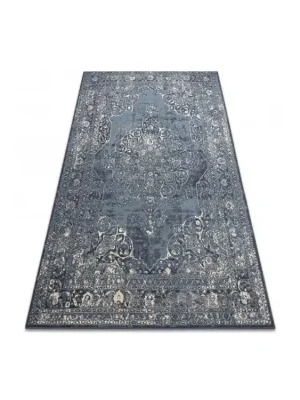 Must-Have Vlněný kusový koberec NAIN 7599/50911 Klasický modrý / béžový