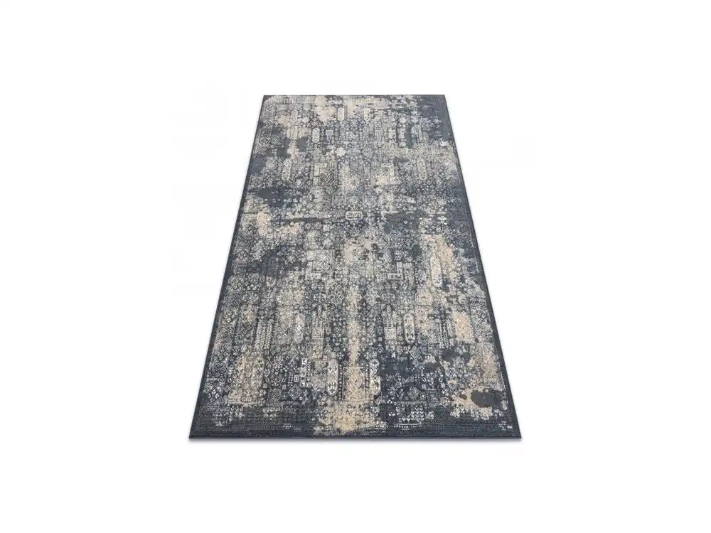 Aanbieding Vlněný kusový koberec NAIN 7591/50911 modrý / béžový