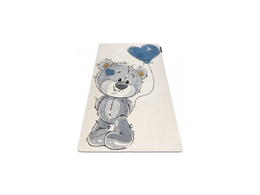 Dětský kusový koberec PETIT TEDDY Medvídek krémový Fabrieksprijs