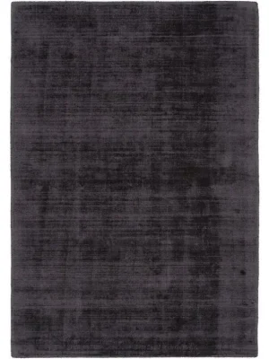 Betrouwbaar Moderní kusový koberec Blade Charcoal tmavě šedý / černý