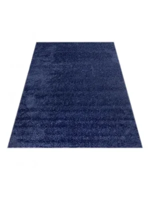 Aanbieding Kusový shaggy koberec jednobarevný SOHO P113A NAVY modrý
