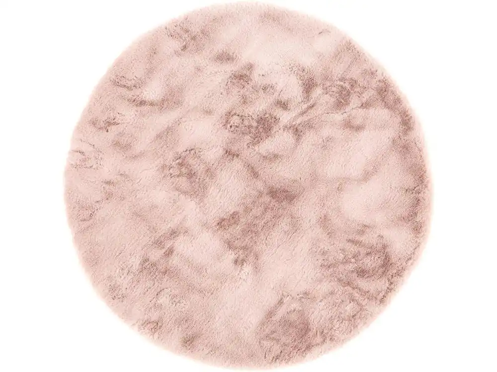 Moderní kulatý koberec Angelo Pink růžový Exclusieve Aanbieding
