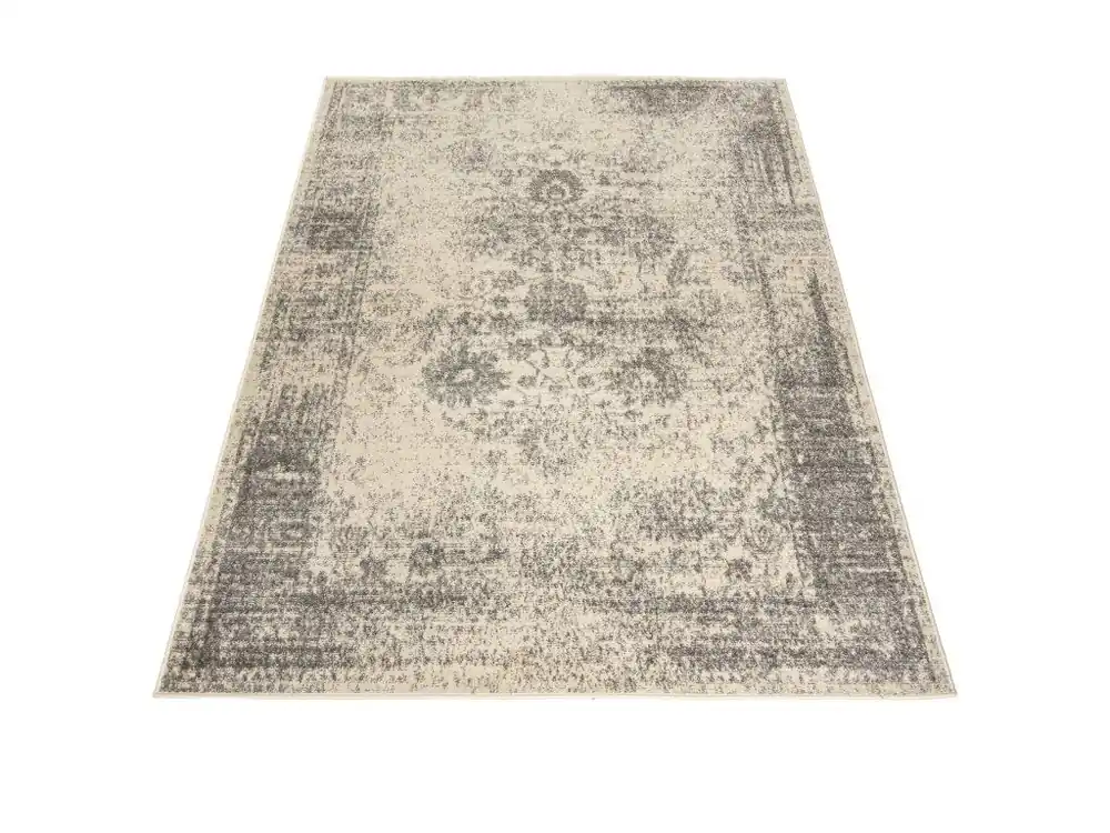 Goedkoop Kusový koberec ALESTA H183A šedý