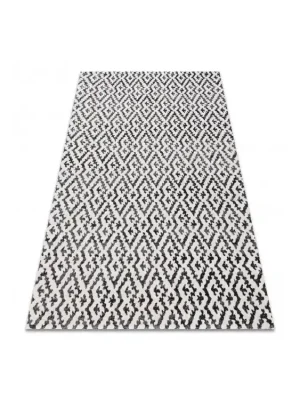 Horká Nabídka Moderní kusový koberec MUNDO E0621 outdoor geometrický béžový černý