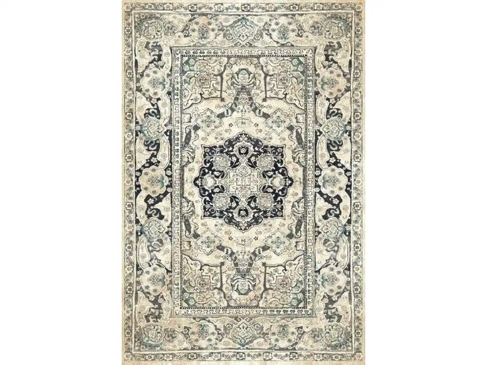 Speciale Aanbieding Kusový koberec vlněný Agnella Agnus Morton Klasický krémový