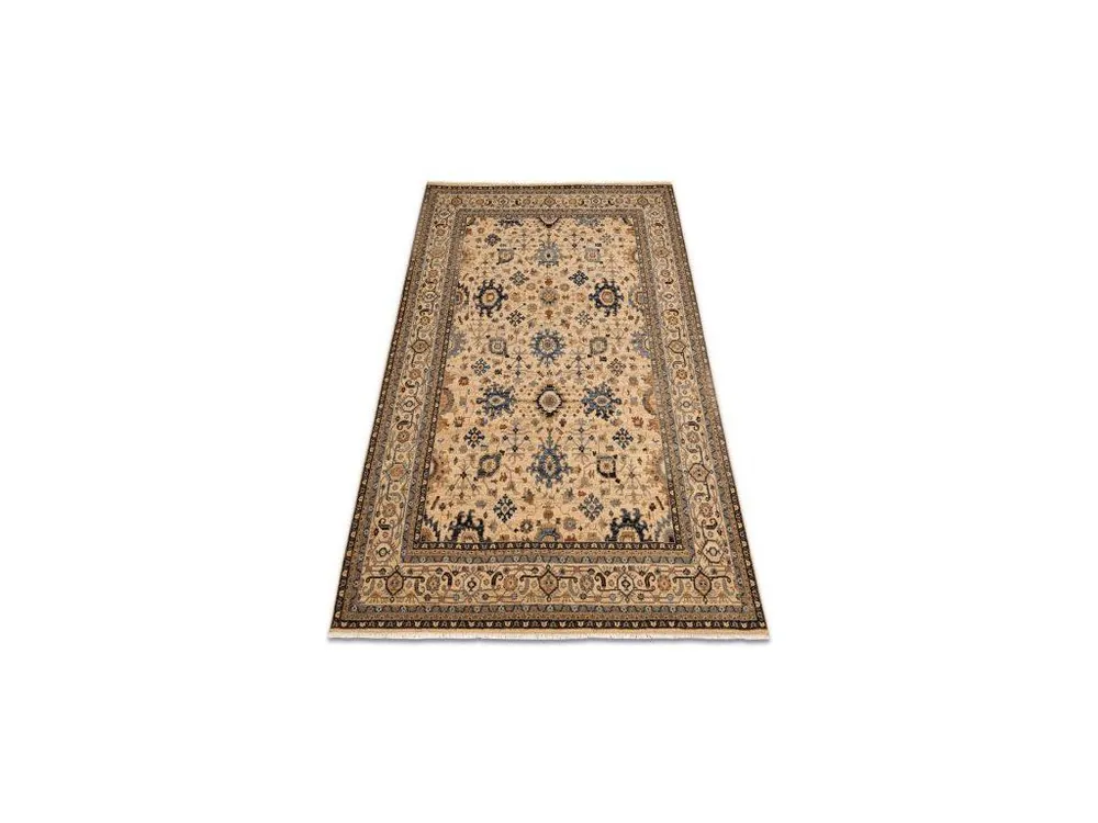 Weekendaanbieding Kusový koberec klasický vlněný KESHAN 7521/53555 béžový modrý