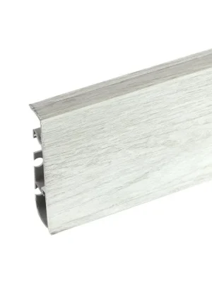 Nieuw Podlahová lišta soklová PVC - HI-LINE PRESTIGE 319 Dub Šedý Přírodní matný (2,5m)