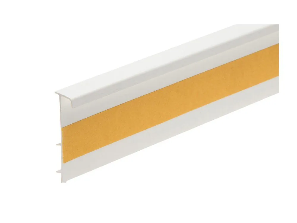 Kobercová lišta PVC - 101 Bílá (2,5m) Hete Deal