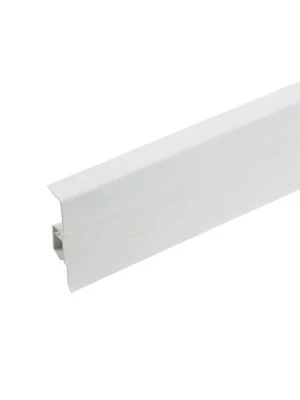 Alleen Vandaag Podlahová lišta soklová PVC - Cezar60 - M089 - Bílá matná 60mm (2,5m)