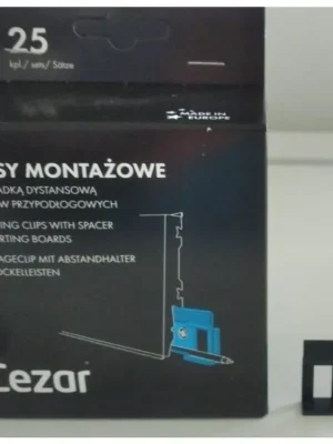 Sezónní Sleva Montážní spony - klipsy k liště - MASTERLINE
