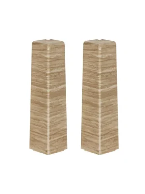 Vnější roh k liště - MASTERLINE 472 Copper Wood 80 mm - 2 ks Víkendová Akce