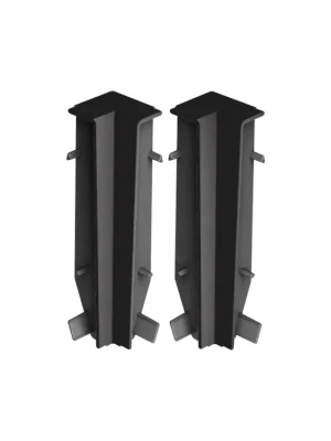 Vnitřní roh k liště - MASTERLINE 9005 Černá - 80mm - 2 ks Výhodná Nabídka