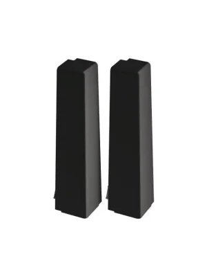 Vnější roh k liště - MASTERLINE 9005 Černá - 80mm - 2 ks Bezpečná Platba