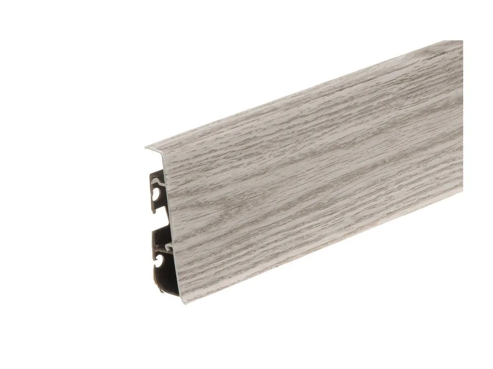 Aanbieding Podlahová lišta soklová PVC - HI-LINE PRESTIGE 157 Dub Sardýnský (2,5m)