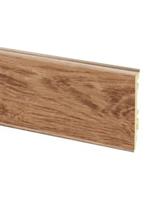 Podlahová lišta soklová PVC - MASTERLINE 457 Dub Royal Matný 80 mm (2,2m) Vrácení Zdarma