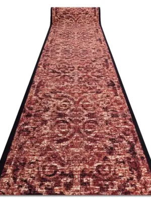 Běhoun pogumovaný DIGITAL - CLASSIC Ornament bordó béžový Seizoensaanbieding