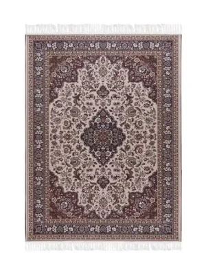 Novinka Kusový koberec CHENILLE PRINTED JZ-275 Klasický hnědý